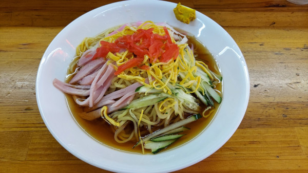 「冷やし中華 800円」@中華料理 新華の写真