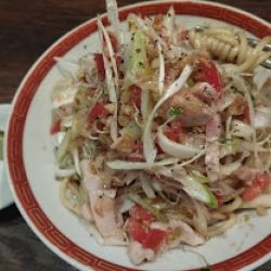 鶏しおあえ麺(880)＋ワンドリンク