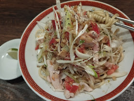 「鶏しおあえ麺(880)＋ワンドリンク」@カントナの写真