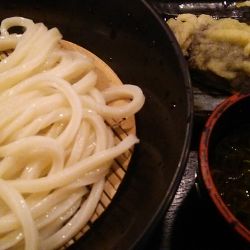 ざる（小）＋なす＋野菜のかき揚げ