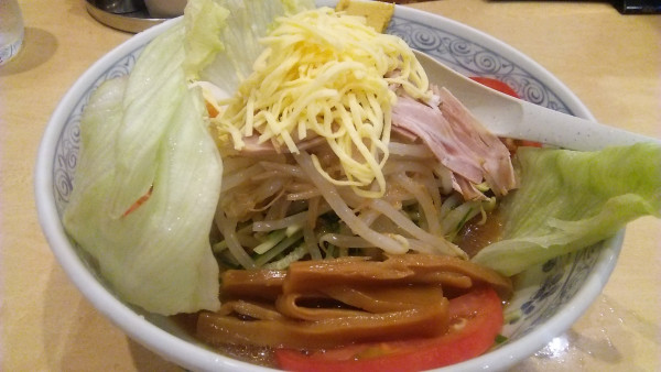 「名物 冷し中華 小 1200円」@麺工房 男爵 市川本店の写真
