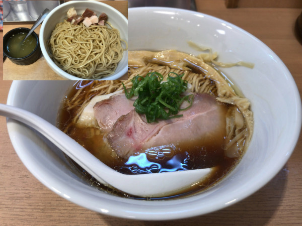 「醤油らぁ麺（830円）➕替え玉（180円）」@らぁ麺 和來の写真