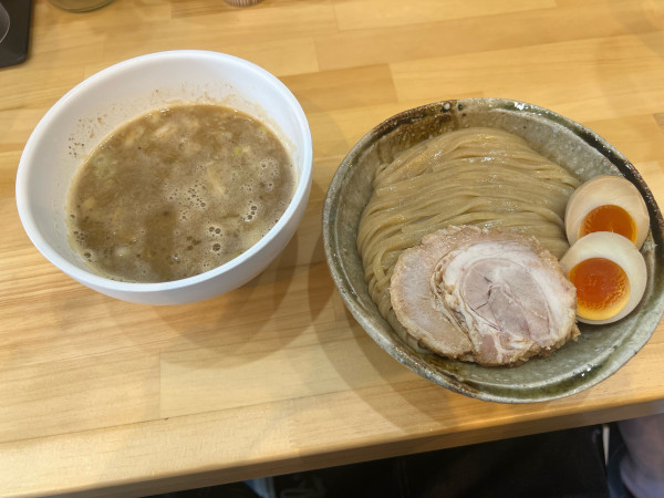 「白湯つけめん」@自家製麺めぬまの写真
