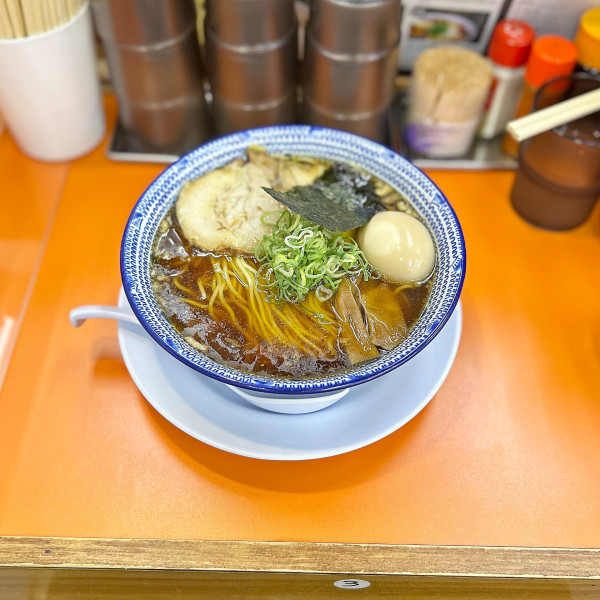 「浪速のジョー、煮玉子」@友愛亭の写真