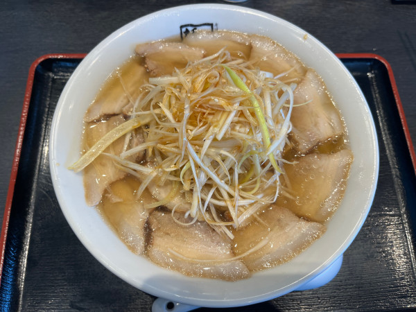 「大盛ネギ焼豚ラーメン　1440円」@喜多方ラーメン坂内 上尾店の写真