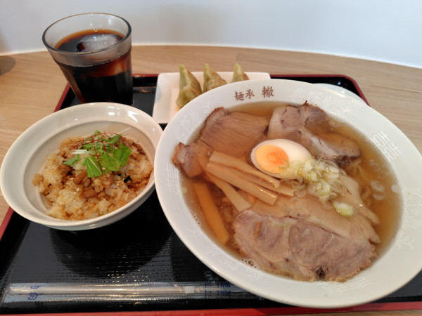 「佐野ラーメン＋ランチEセット」@麺承 轍の写真