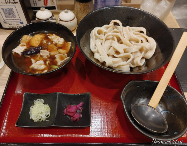 「肉なす汁つけうどん（1,050円）」@武蔵野うどん とこ井 さいたま新都心店の写真
