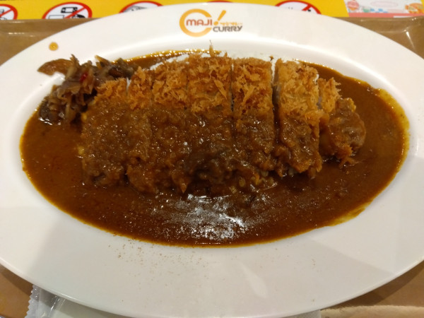 「豚カツカレー(990円)」@MAJI CURRY 有明ガーデン店の写真