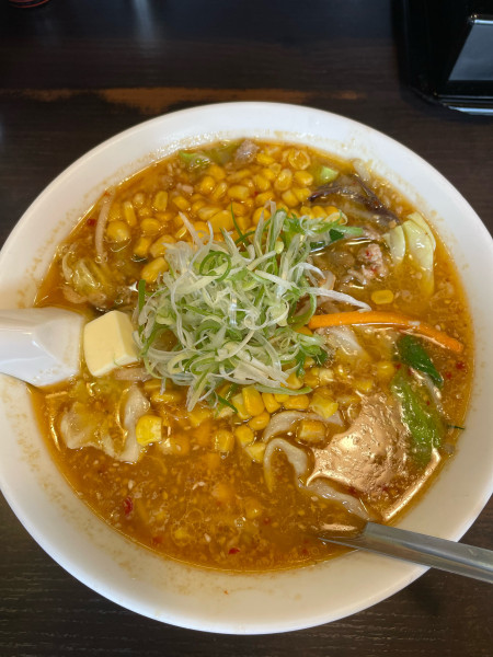 「コーンバターラーメン」@けやき すすきの本店の写真
