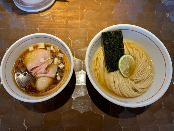 「特製昆布水つけ蕎麦」@特級鶏蕎麦 龍介 土浦学園通り店の写真