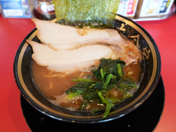 「朝ラーメン 並 油多め」@大輝家直系家系ラーメン 大金家 亀有店の写真
