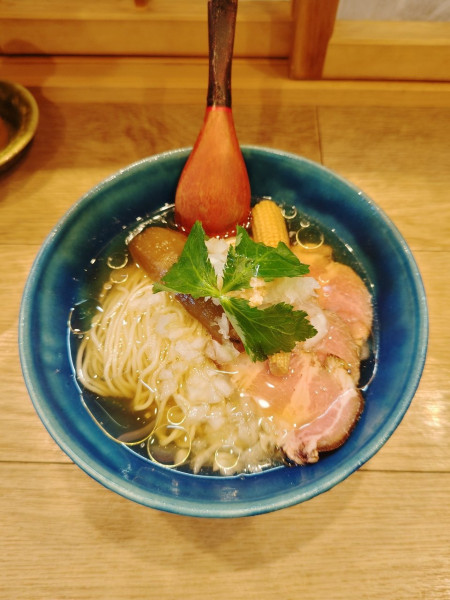 「冷やし塩ラーメン(1,000円)」@中華蕎麦 麺とスープの写真
