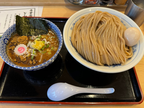 「濃厚つけめん＋味玉」@松戸富田麺旦の写真