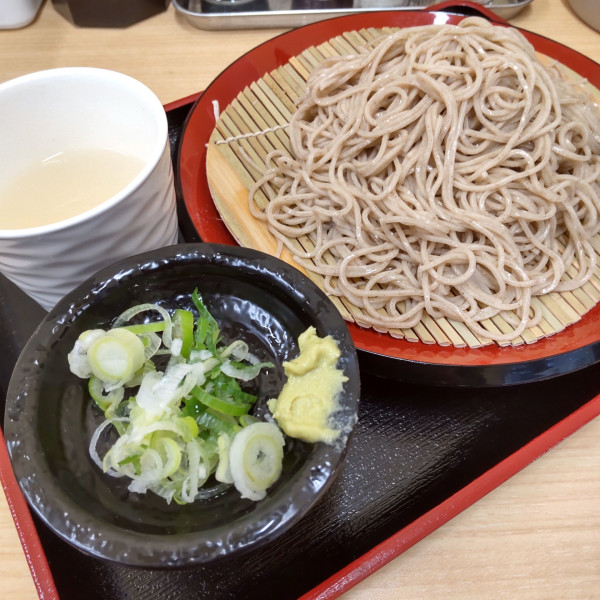 「もりそば（￥420）」@立ちそば にはちの写真