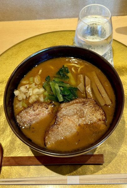「味噌ラーメン大盛(1200+150)」@麺屋 梅ノ木の写真