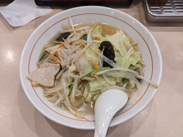 「天下一タンメン：750円」@天下一 飯田橋店の写真