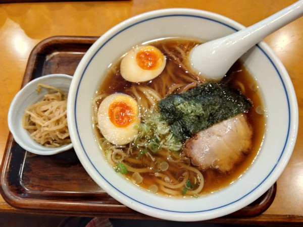 「煮玉子らあめん　800円」@好日の写真