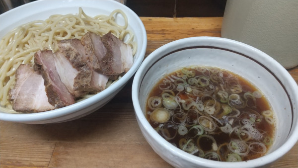 「チャーシューつけ麺　大盛」@中華そば・つけめん 甲斐の写真