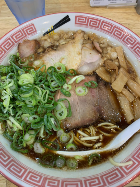 「中華そば　麺大盛り　950円」@尾道ラーメン しょうやの写真