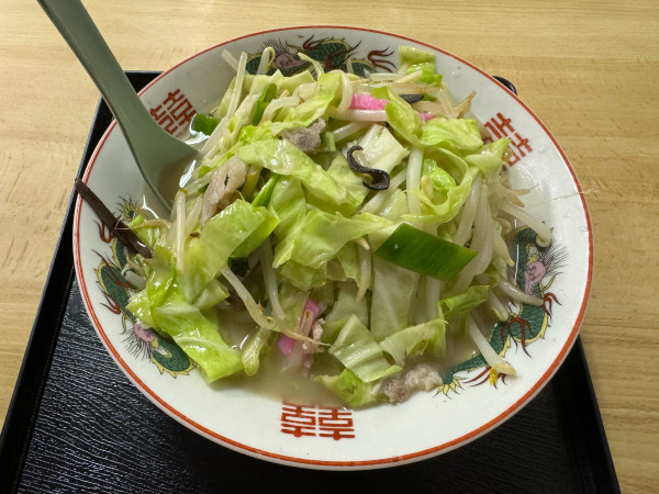 「チャンポン　590円」@當仁うどんの写真