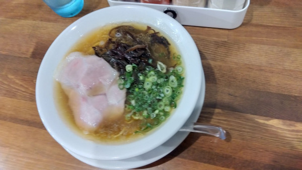 「海老豚骨ラーメン」@無冠 阿佐ヶ谷の写真