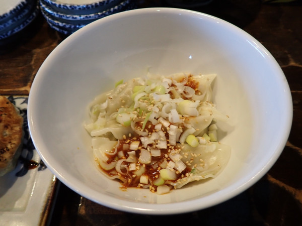 「水餃子(6個400円)」@特級鶏蕎麦 龍介の写真