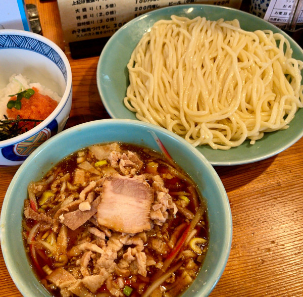 「チャーシュー入り (並)」@つけそば屋 麺楽の写真