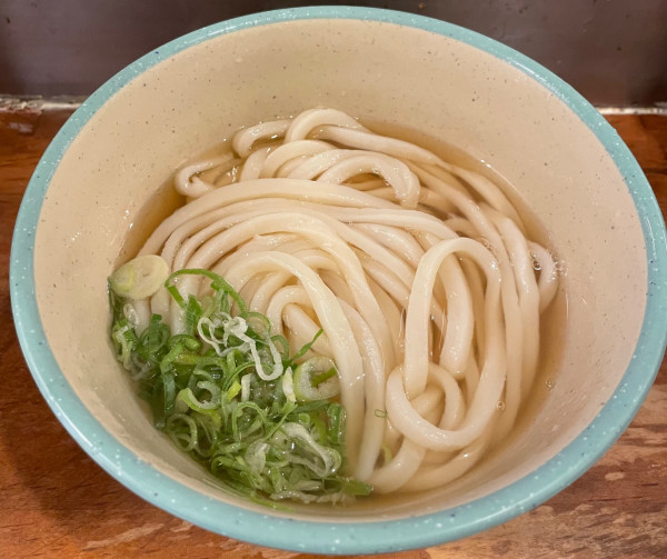「かけうどん」@おにやんま 御茶ノ水店の写真