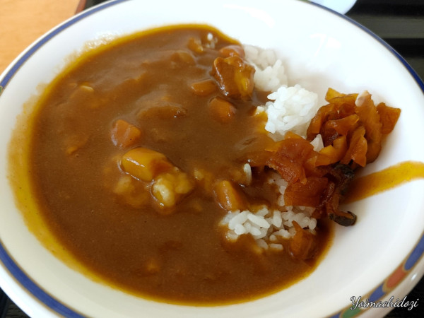 「ミニカレー（280円）」@そば・うどん 八起家 西口店の写真
