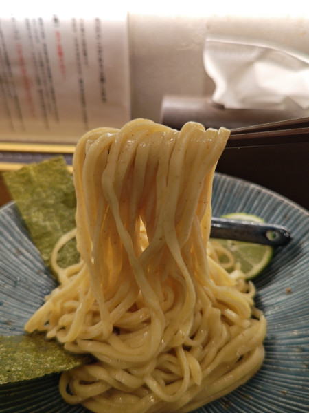 「つけ麺+中盛」@つけ麺 一合 亀戸店の写真