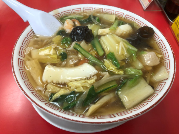 「五目あんかけラーメン」@大阪王将 東長崎店の写真