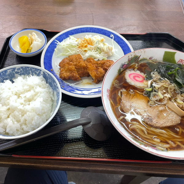 「ラーメン定食　900円」@きよしや食堂の写真