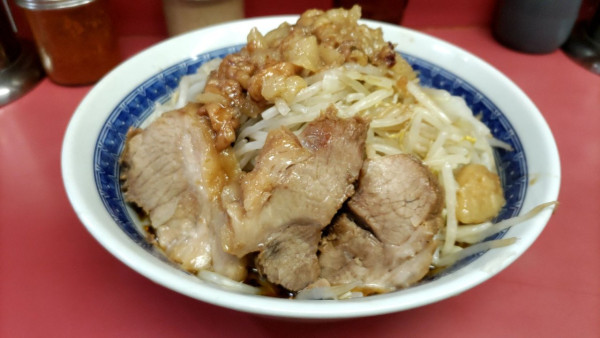 「小・汁なし・つけ味・アブラ増し」@ラーメン二郎 桜台駅前店の写真