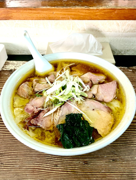 「わんたんチャーシュー麺【TP】大盛」@手打 焔の写真