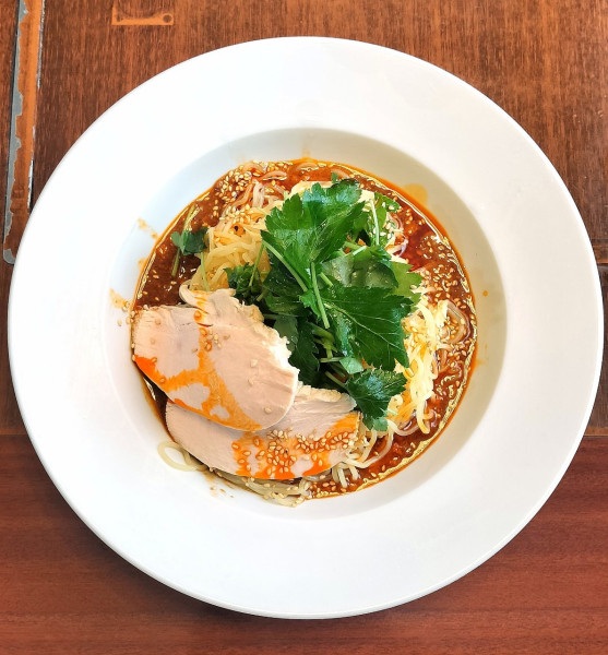 「冷やし担々麺 1380円＋税」@ヒデジン餃子の写真