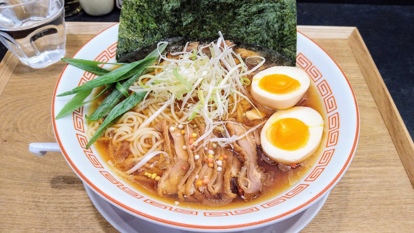 「【限定】特製冷やし笠岡ラーメン」@笠岡ラーメン 一元堂 神保町店の写真