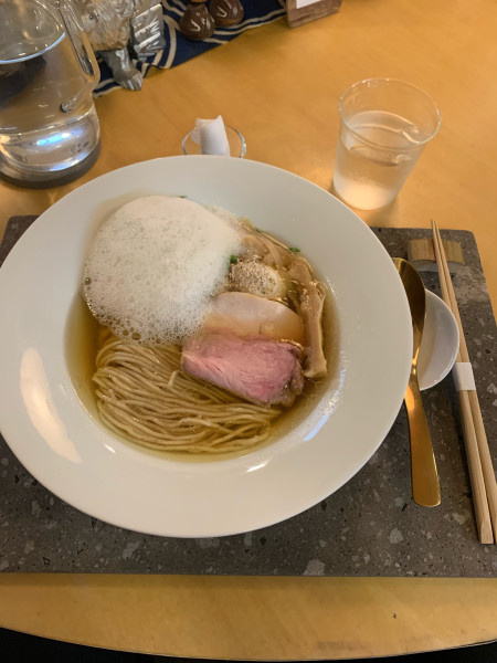 「特上らぁ麺塩+味玉」@とくいちの写真