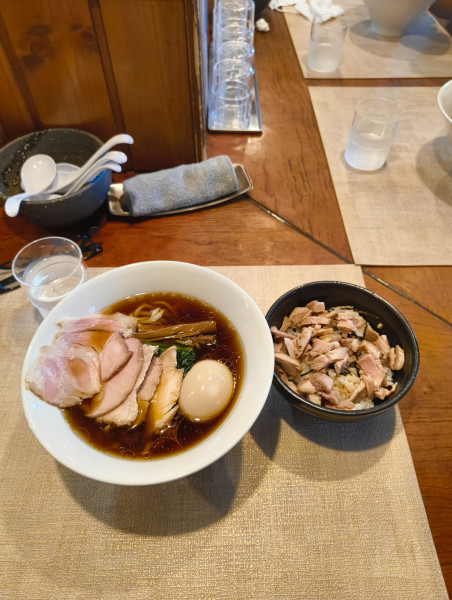 「特製醤油　1380円」@手打ち カドワキの写真