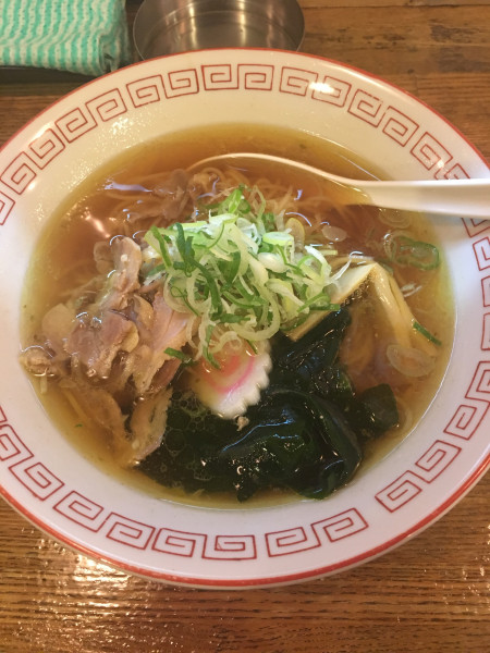 「肉中華(630円)」@河北やの写真