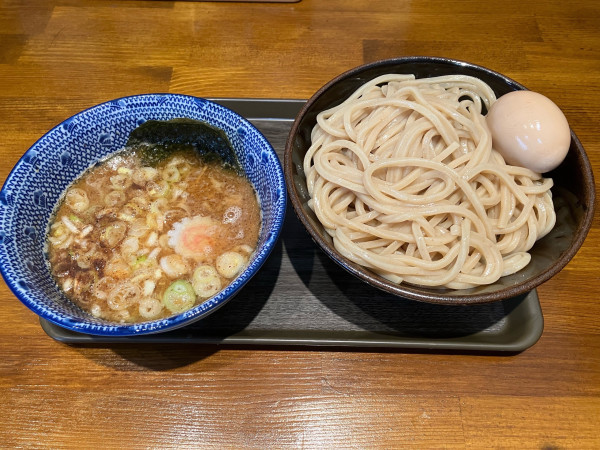 「味玉つけ麺　中盛」@くり山の写真