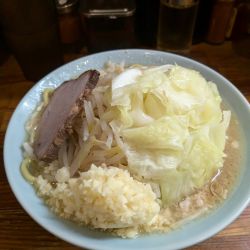 ガッツリ野菜ラーメン 950円 濃いめ