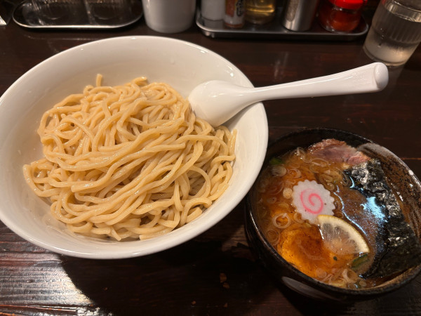 「特製つけ麺　大盛」@麺座でんの写真