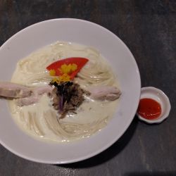 限定 枝豆の冷やしラーメン(1100円)