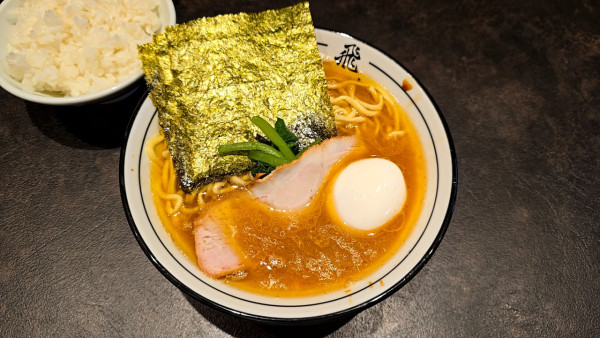 「ラーメン、ライス」@らーめん飛粋の写真