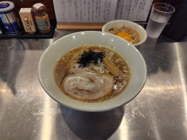 「背脂煮干らぁ麺1000円（限定）」@麺しかのの写真