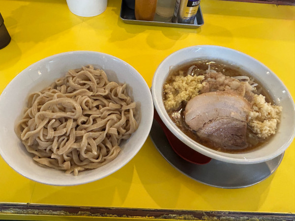 「つけメン・しょうが」@ラーメン ヒカリの写真