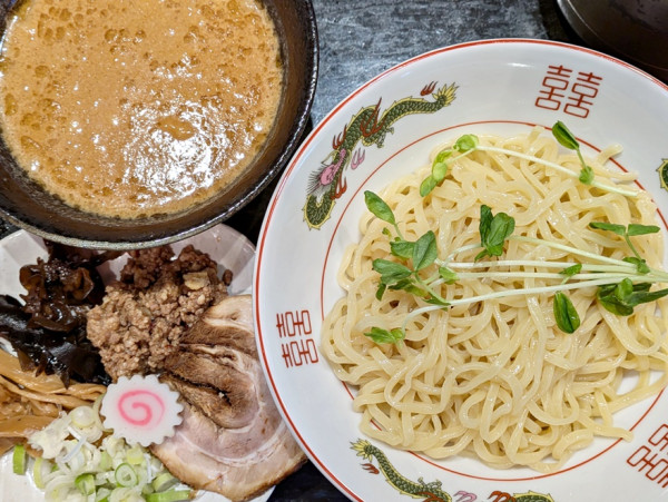 「味噌つけ麺」@麺酒場 丸勝の写真