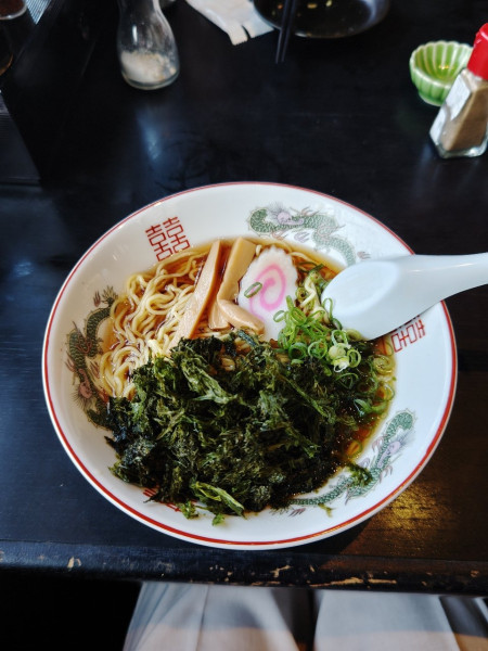 「出世草ラーメン(900円)」@木村屋の写真