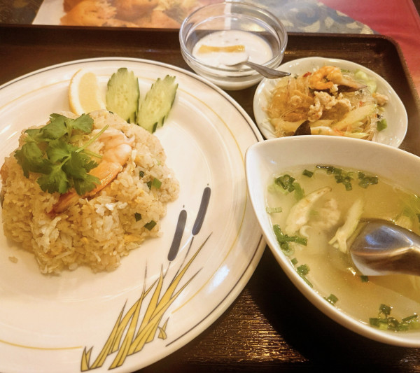 「Ｅセット　タイ炒飯」@タワン・タイの写真