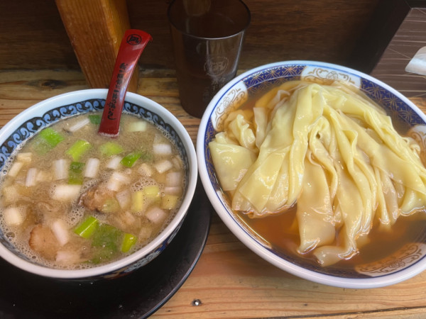 「すごいつけもめん&チャーシュー」@すごい煮干ラーメン凪 新宿ゴールデン街店 本館の写真